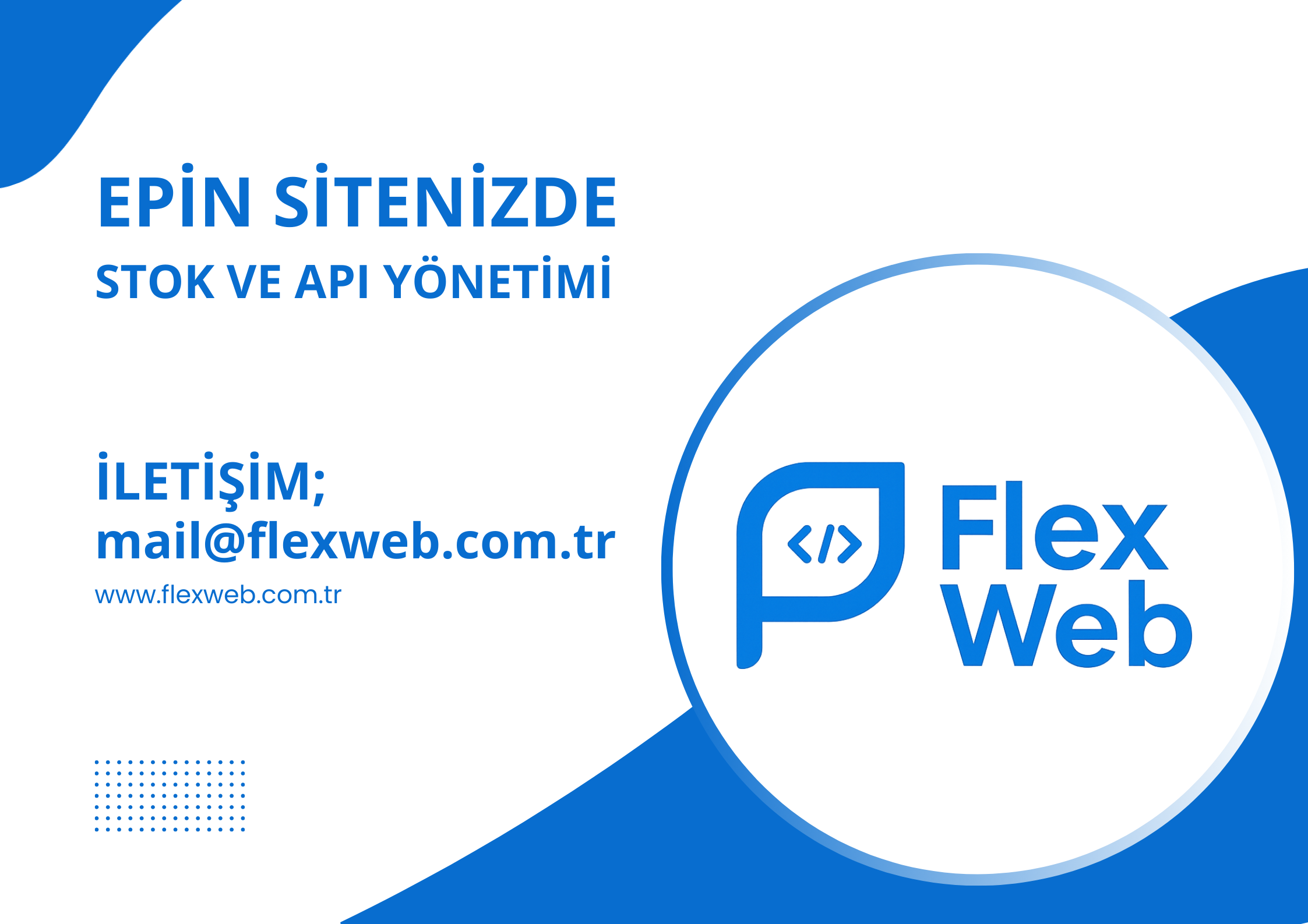 Epin Sitenizde Stok ve API Yönetimi
